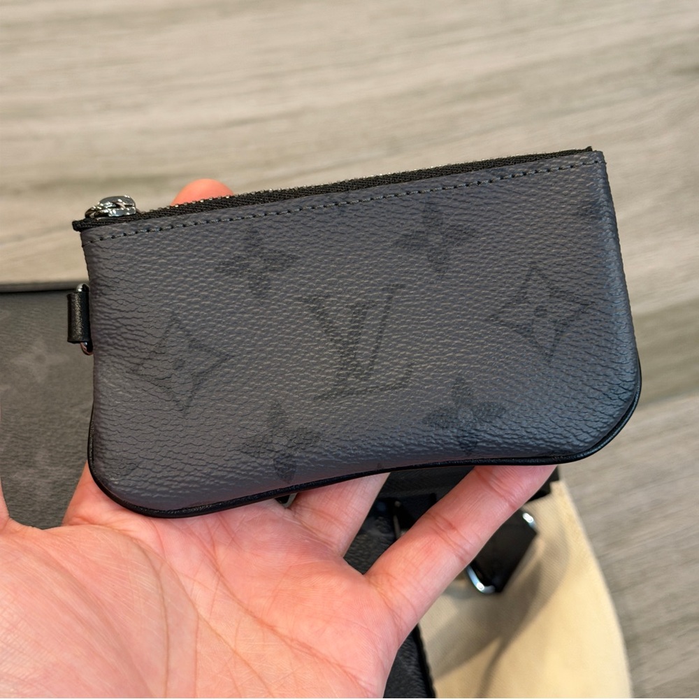 Louis Vuitton Trio Messenger Monogram Black Eclipse Bag LV M69443 - Picture 8 of 16